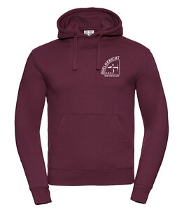 HBC Doelgericht Hoodie met borst- en ruglogo - Unisex