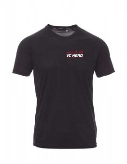 VC HERO T-shirt 100% Polyester - zwart - Junior