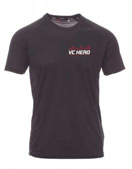 VC HERO T-shirt 100% Polyester - zwart - Unisex