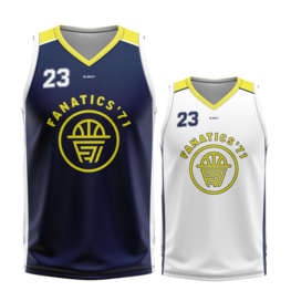 Xavi reversible wedstrijd-basketbalshirt Fanatics - navy blauw/wit - Unisex