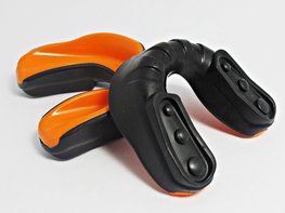 ERGO Guard gebitsbeschermer zwart/oranje - SENIOR