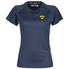 Peelpush T-shirt 100% Polyester navy - Dames
