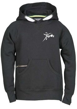 Tupos Hoodie zwart - junior