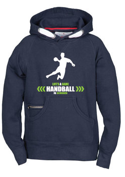 Handbal Hoodie met opdruk - navy - Junior