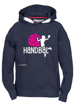 Handbal Hoodie met opdruk - navy - Junior
