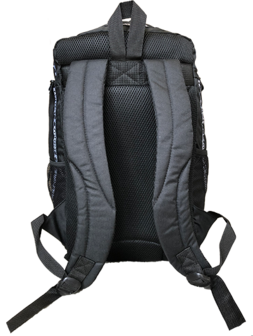 Xavi Rugzak van Polyester &ndash; Ruim &amp; Praktisch met Bidonvakken - Zwart