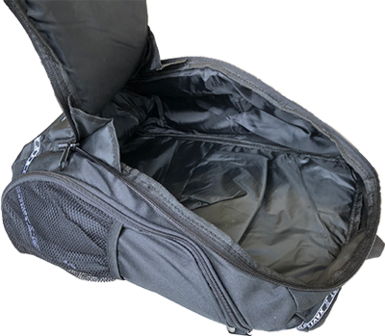 Xavi DENZZ rugzak zwart B 28cm, H 44cm, D 23cm