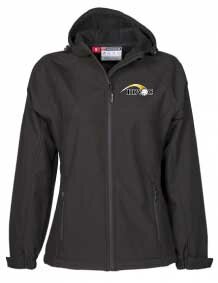 HOVOC softshell jas - zwart - Dames