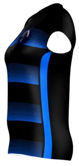 Xavi - Elastic shirt met kapmouw LTC Berg - dames