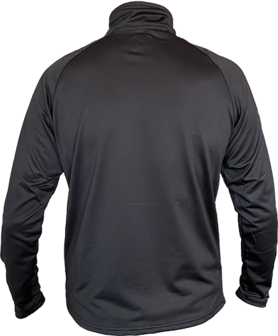 XAVI Sweater ⅓ zip - Super 2 Yarn - zwart - Unisex