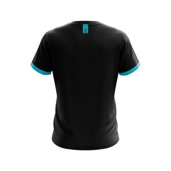 Xavi Performance T-shirt - Lichtgewicht  Sportshirt - zwart/blauw - Unisex