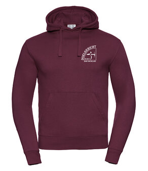 HBC Doelgericht Hoodie met borst- en ruglogo - Unisex