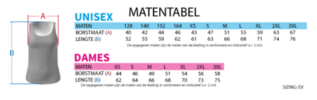 Xavi Performance Singlet AV Unitas - blauw - unisex