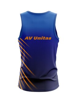 Xavi Performance Singlet AV Unitas - blauw - unisex
