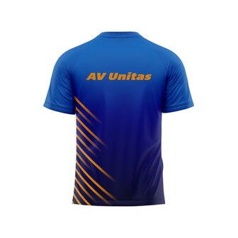 Xavi PRO T-shirt AV Unitas - blauw - unisex
