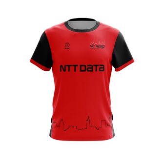 XAVI Performance wedtrijdshirt VC HERO - zonder nummer - rood - Unisex