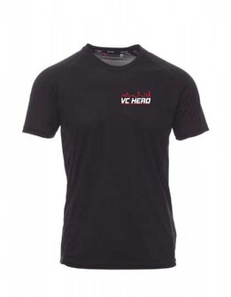 VC HERO T-shirt 100% Polyester - zwart - Junior