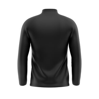 XAVI Trainingsjas full zip - Super 2 Yarn - zwart - Unisex