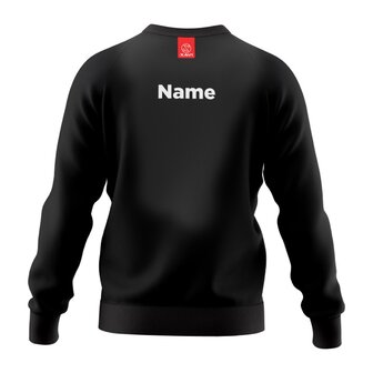 Xavi sweater Bokkerijders - zwart/rood - Unisex