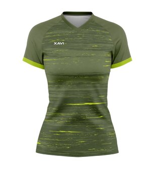 Xavi Performance T-shirt - groen - Dames