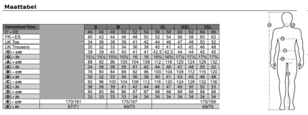 RC Maastricht sport T-shirt met borstlogo - zwart - Unisex