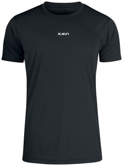 Xavi Basic t-shirt zwart - Unisex