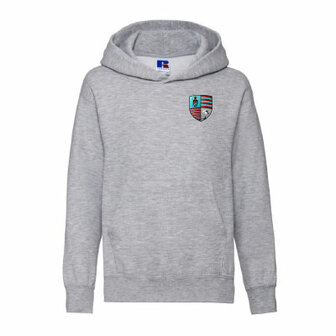 RC Maastricht hoodie met logo op de borst en tekstlogo op de rug - Grijs - Kinderen