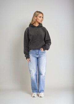 Xavi Vayso Oversize Heavy Hoody - Zwart - Unisex