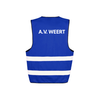 AV Weert Veiligheidshesje - Royal blauw - Unisex