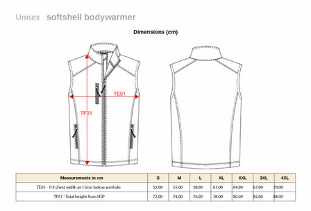 AV Weert Bodywarmer - Royal blauw - Unisex