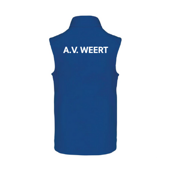 AV Weert Bodywarmer - Royal blauw - Unisex