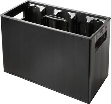 Bidonkrat voor 10 bidons zwart