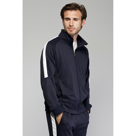 Pitch Stone trainingsjas Navy blauw - Unisex