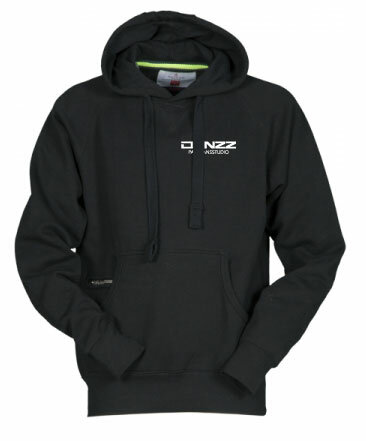 DENZZ Hoodie zwart Unisex model