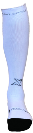 Xavi Compressiesokken met Merinowol &ndash; Medium Compressie & Extra Comfort - wit