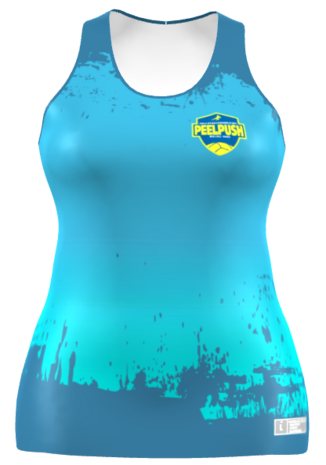 Xavi - Performance Beachvolleybalshirt Peelpush - Dames