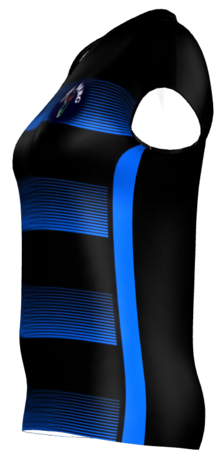 Xavi - Elastic shirt met kapmouw LTC Berg - dames