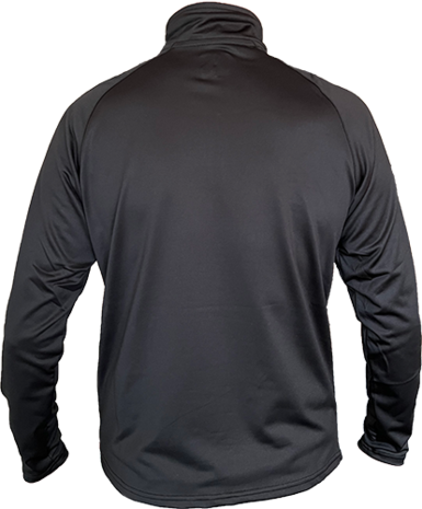 XAVI Sweater ⅓ zip - Super 2 Yarn - zwart - Unisex