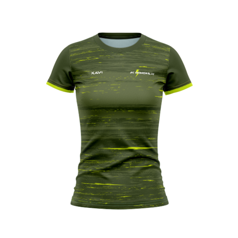 Xavi Performance T-shirt BC Donderslag - groen - Dames