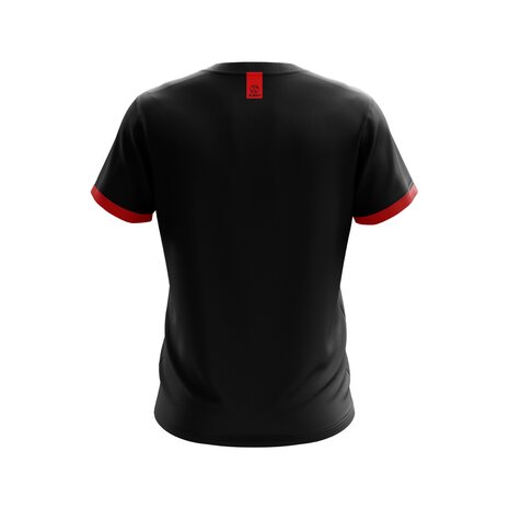 Xavi Performance T-shirt - Lichtgewicht  Sportshirt - zwart/rood - Unisex