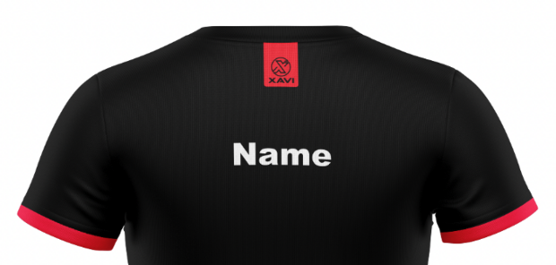 Xavi Performance T-shirt - Lichtgewicht  Sportshirt - zwart/rood - Unisex