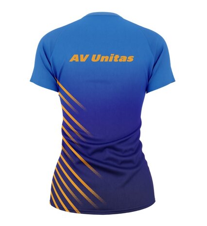 Xavi Performance T-shirt AV Unitas - blauw - dames