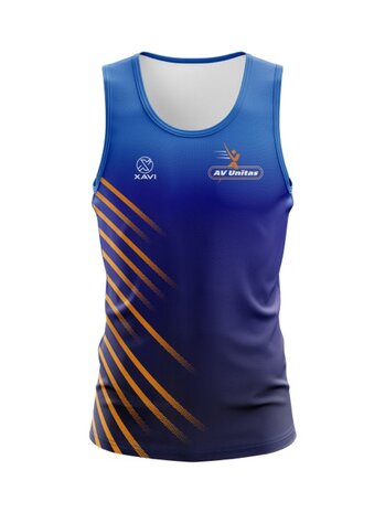 Xavi Performance Singlet AV Unitas - blauw - unisex