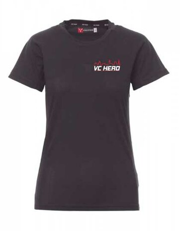 VC HERO T-shirt 100% Polyester - zwart - Dames
