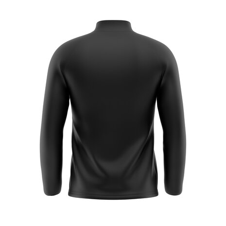 XAVI Trainingsjas full zip - Super 2 Yarn - zwart - Unisex