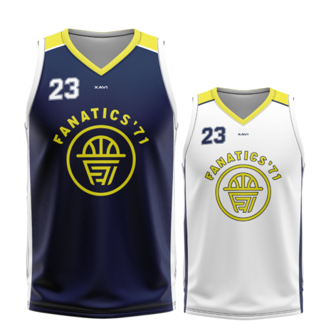 Xavi reversible wedstrijd-basketbalshirt Fanatics - navy blauw/wit - Unisex
