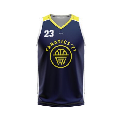 Xavi reversible wedstrijd-basketbalshirt Fanatics - navy blauw/wit - Unisex