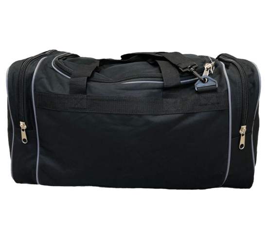 Xavi sporttas met Bokkerijders logo op de zijkant - zwart