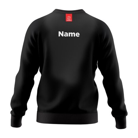 Xavi sweater Bokkerijders - zwart/rood - Unisex