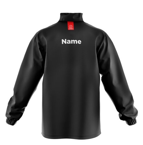 Xavi windbreker Bokkerijders - zwart/rood - Unisex